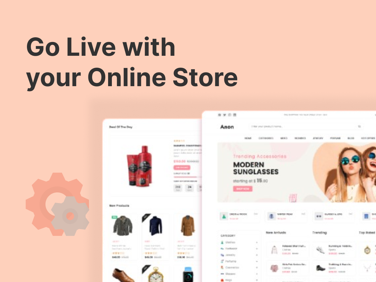 Zepio store setup service