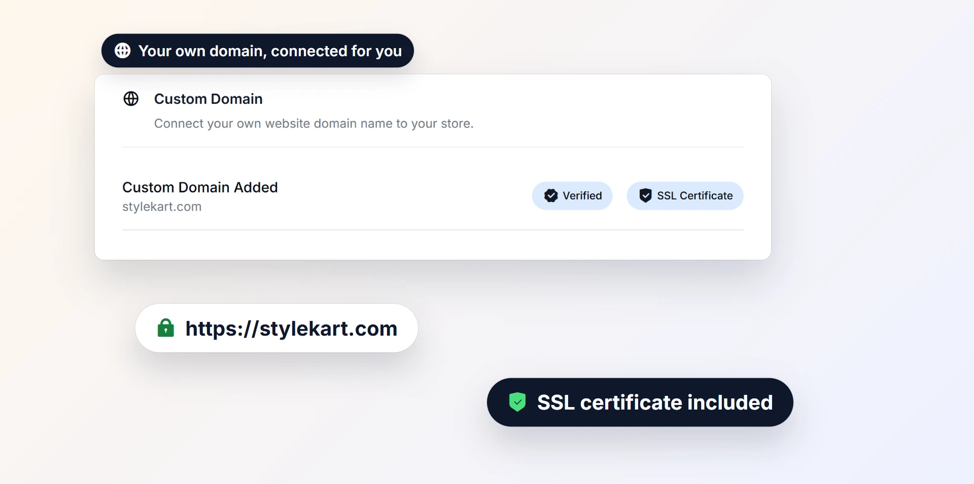 Your own domain