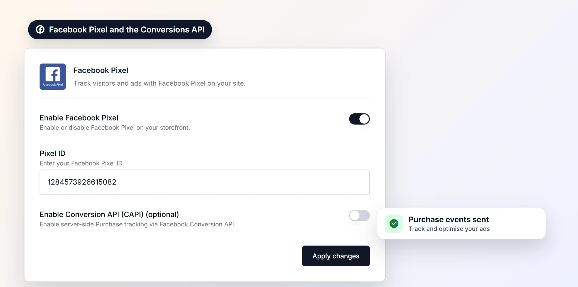 Facebook Pixel and Conversions API