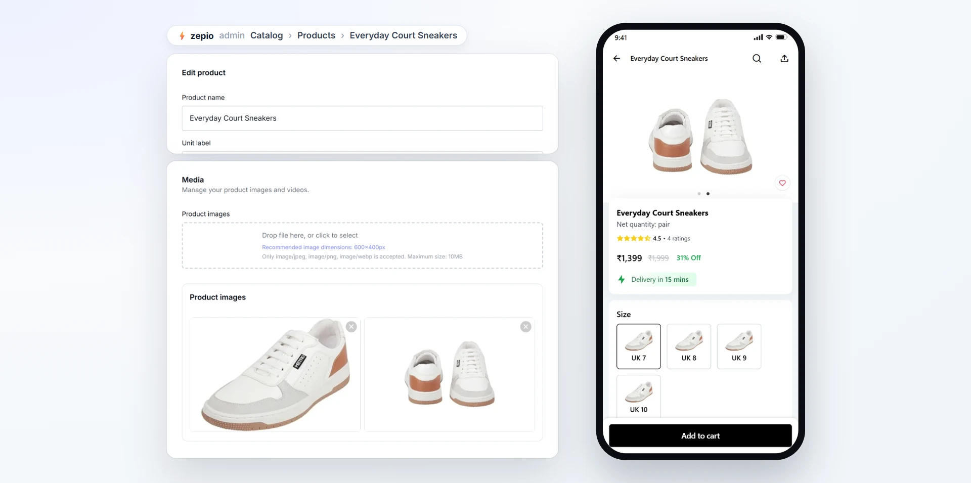 Add products your way