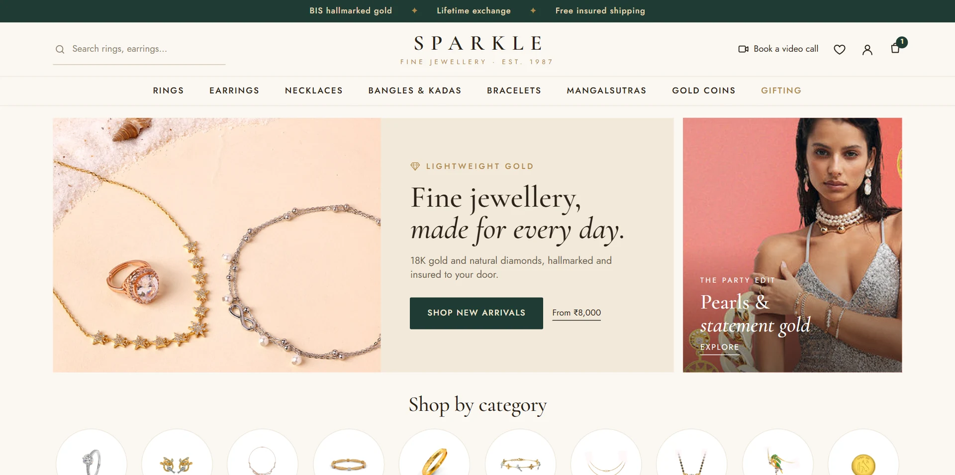 Made for jewellery
