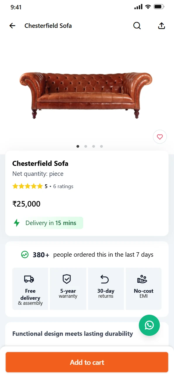 Chat before they buy