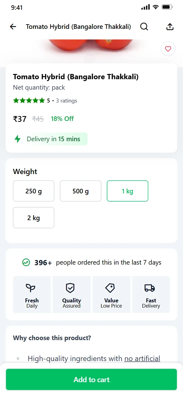 Sold by weight or by pack