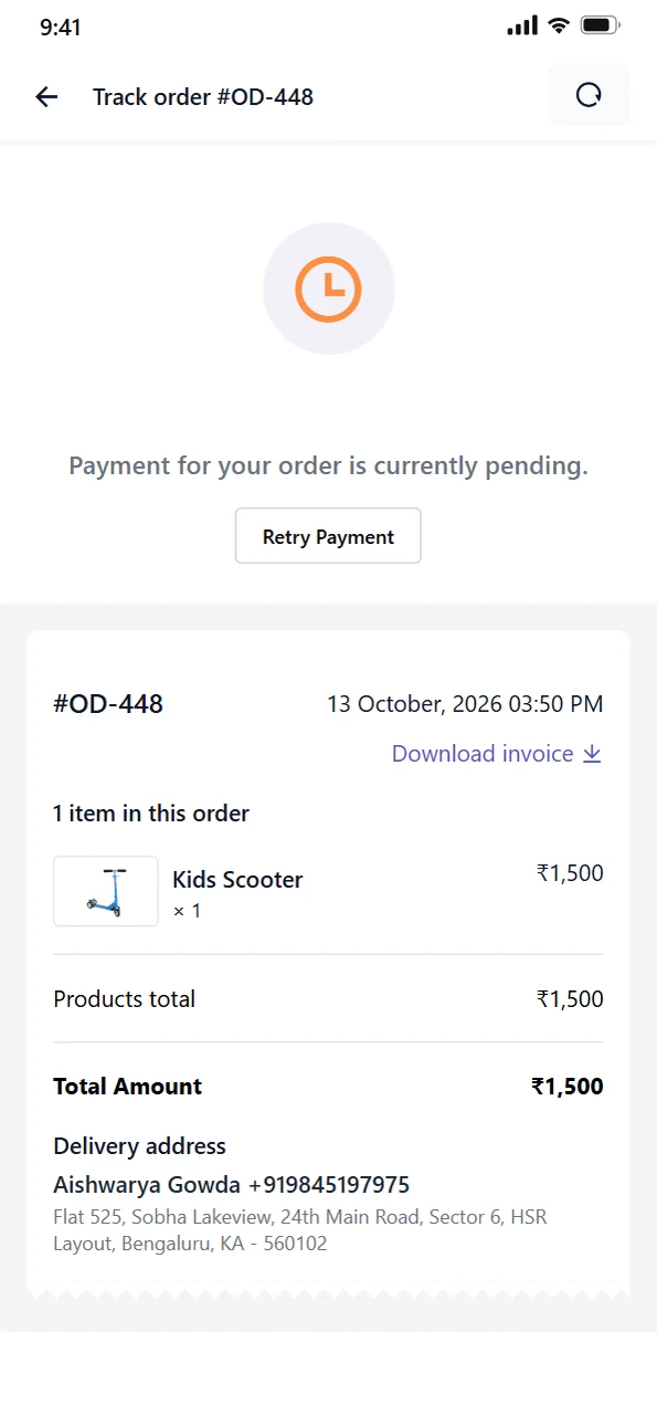 Payment retries