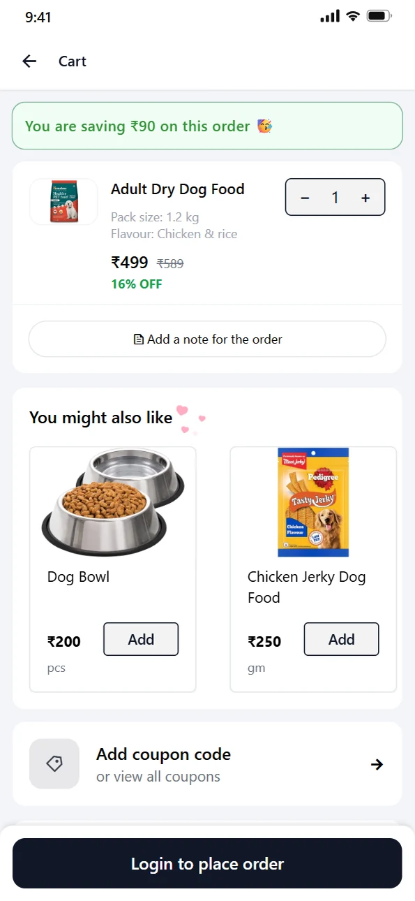 Suggestions that make sense
