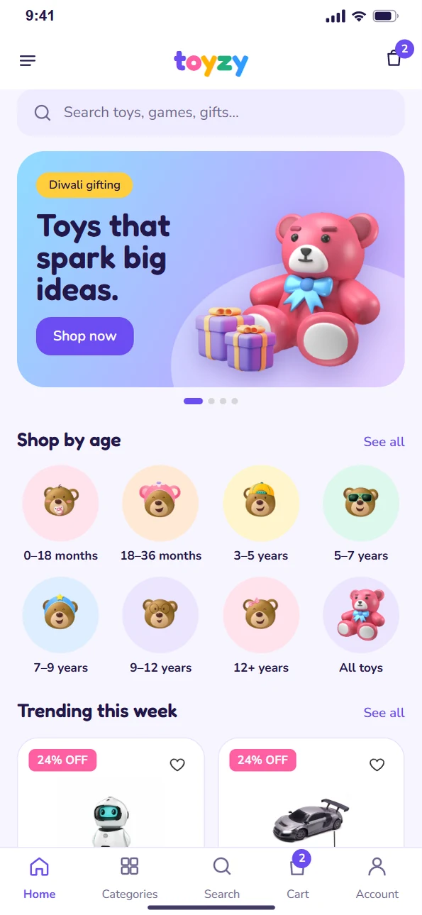 Bubbly design