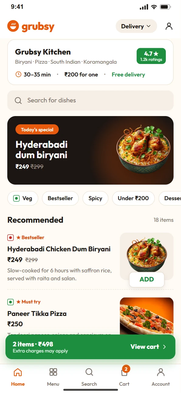Restaurant design